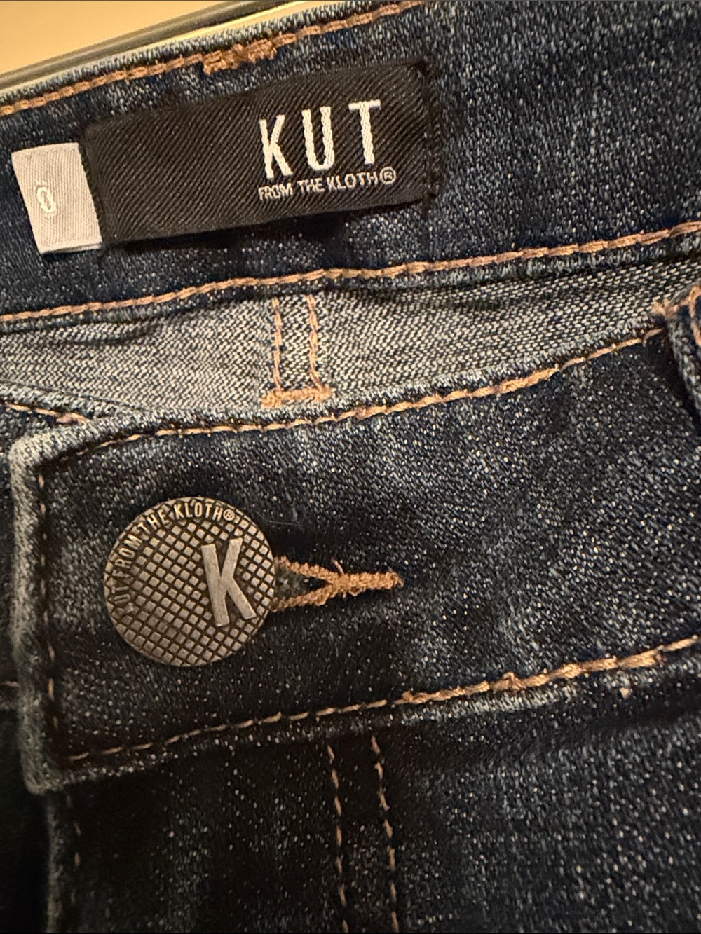 Kut from the Kloth Indigo Stretch Skinny Jeans - Picture 4 of 7